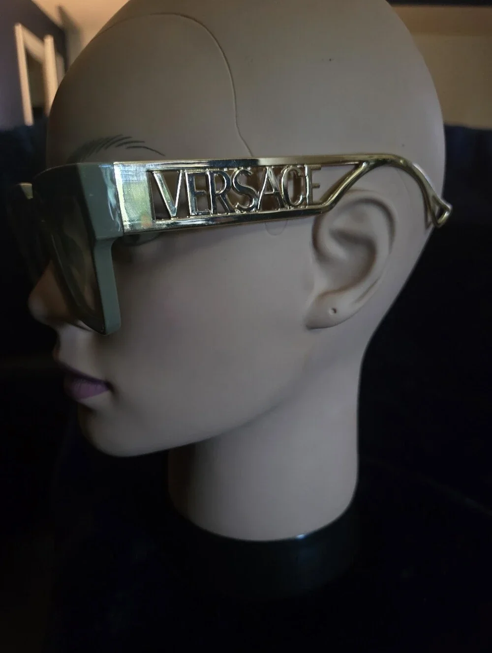 Women’s Oversized Square Sunglasses in Taupe
